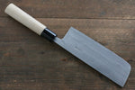 Fujiwara Teruyasu Acero Blanco No.1 Nashiji Nakiri  165mm Mango de Magnolia - Japanny-SP