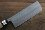 Fujiwara Teruyasu Acero Blanco No.1 Nashiji Nakiri  165mm Mango de Magnolia - Japanny-SP