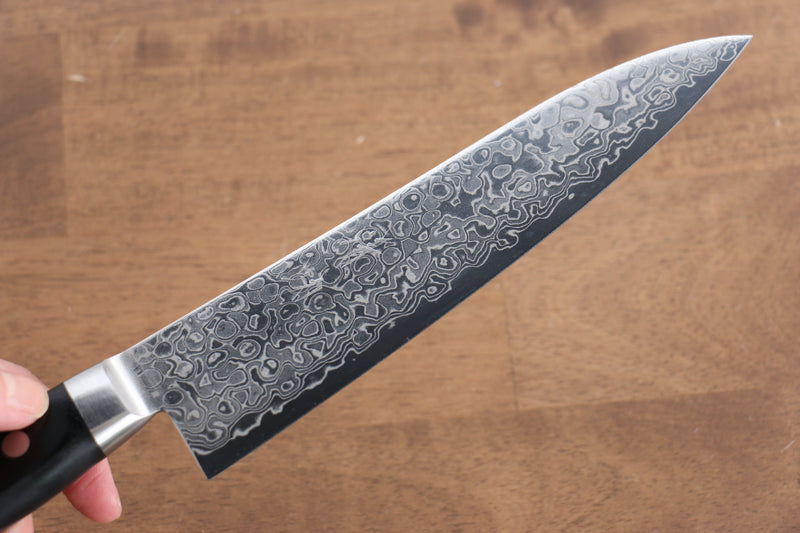 Seisuke AUS10 45 Capas Damasco con Terminado de Espejo Gyuto  180mm Mango de Madera de Pakka Negra - Japanny-SP