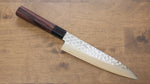 Seisuke AUS10 Damasco de 45 Capas Gyuto  180mm Mango de Shitan - Japanny-SP