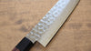 Seisuke AUS10 Damasco de 45 Capas Gyuto  180mm Mango de Shitan - Japanny-SP