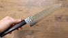 Seisuke AUS10 Damasco de 45 Capas Gyuto  180mm Mango de Shitan - Japanny-SP