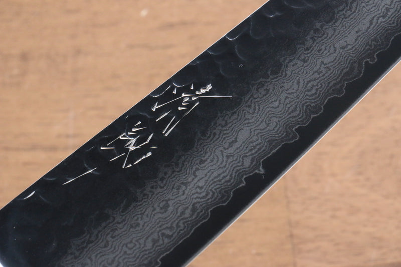 Seisuke VG10 33Capas Damasco Martilleado Gyuto  210mm Mango de Caoba - Japanny-SP