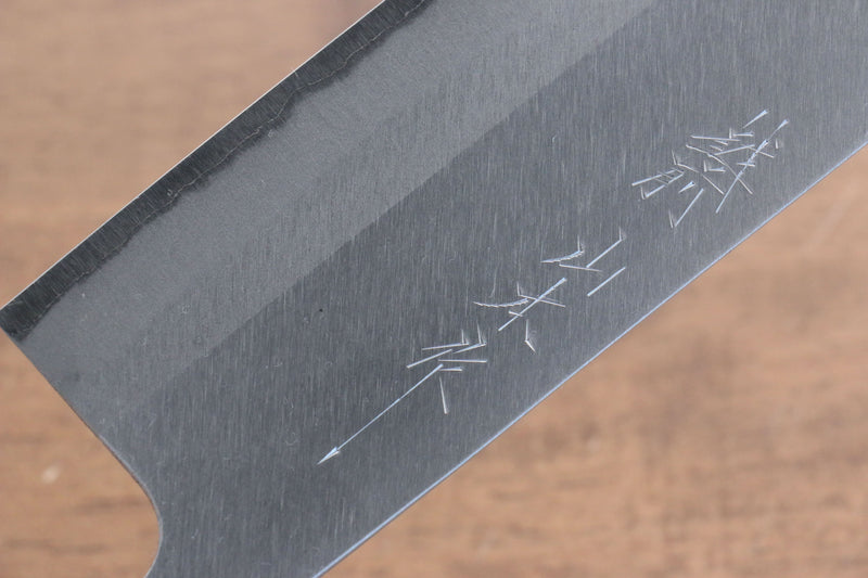 Nao Yamamoto Acero Blanco No.2 Kasumitogi Nakiri  165mm Mango de Cerezo Americano - Japanny-SP