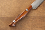 Kazuo Nomura Acero Blanco Damasco Cazador  100mm Mango de Ironwood  con Funda - Japanny-SP