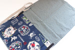 Japanese Style Knife Roll Konsake-Ura-Konkasuri 4 Pockets - Japanny-SP