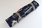 Japanese Style Knife Roll Konsake-Ura-Konkasuri 4 Pockets - Japanny-SP