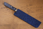 (Cyu) Madera de pakka azul Funda para 180mm Nakiri con Clavija de madera contrachapada Kaneko - Japanny-SP