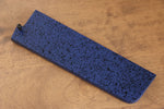 (Cyu) Madera de pakka azul Funda para 180mm Nakiri con Clavija de madera contrachapada Kaneko - Japanny-SP