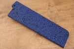 (Cyu) Madera de pakka azul Funda para 180mm Nakiri con Clavija de madera contrachapada Kaneko - Japanny-SP