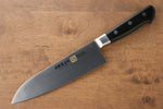 Iseya Molibdeno Santoku  180mm Mango de Micarta Negra - Japanny-SP