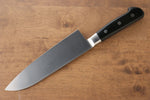 Iseya Molibdeno Santoku  180mm Mango de Micarta Negra - Japanny-SP