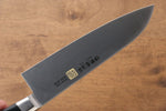 Iseya Molibdeno Santoku  180mm Mango de Micarta Negra - Japanny-SP