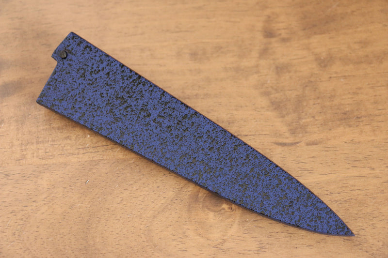 Madera de pakka azul Funda para 150mm Petty-Utilitario con Clavija de madera contrachapada Kaneko - Japanny-SP