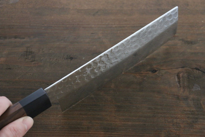 Seisuke AUS10 Nakiri  165mm Mango de Shitan - Japanny-SP