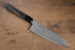 Seisuke VG10 Damasco Santoku  180mm Mango de Madera de Pakka Gris - Japanny-SP