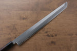 Jikko Acero de Plata No.3 Sakimaru Yanagiba 330mm Mango de Shitan - Japanny-SP