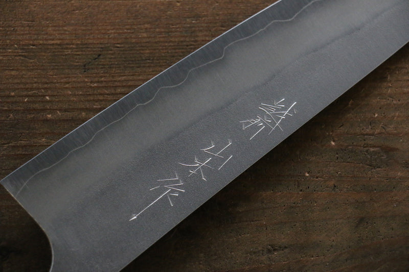 Nao Yamamoto Acero de Plata No.3 Nashiji Gyuto  180mm Mango de Nogal - Japanny-SP