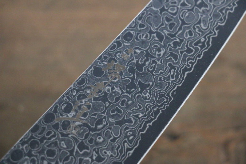 Sakai Takayuki AUS10 45 Capas Damasco con Terminado de Espejo Santoku  170mm - Japanny-SP