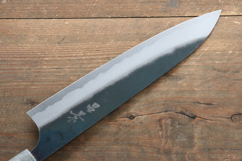 Masakage Masakage Mizu Blue Steel No.2 Black Finished Gyuto  210mm with American Cherry Handle - Japanny-SP