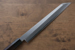 Jikko Acero de Plata No.3 Kiritsuke Yanagiba 210mm Mango de Shitan - Japanny-SP