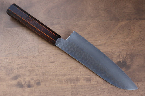 Sakai Takayuki Nanairo VG10 de 33 Capas Santoku  180mm Mango de Resina ABS (Grano de madera retro) - Japanny-SP