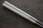 Moribashi Japanese cooking chopstick with mahogany and water buffalo horn handle - Japanny-SP