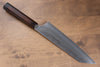 Sakai Takayuki Nanairo VG10 de 33 Capas Kengata Gyuto  190mm Mango de Resina ABS (Grano de madera retro) - Japanny-SP