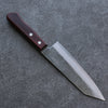 Seisuke Super Azul Martillado Bunka  165mm Mango de Madera de pakka roja - Japanny-SP