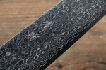 Seisuke AUS10 Damasco Gyuto  210mm Mango de Shitan - Japanny-SP