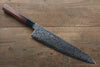 Seisuke AUS10 Damasco Gyuto  240mm Mango de Shitan - Japanny-SP