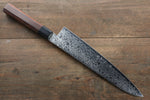 Seisuke AUS10 Damasco Gyuto  240mm Mango de Shitan - Japanny-SP