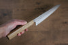 Seisuke Tsukikage AUS10 Terminado Migaki Damasco Martilleado Gyuto  180mm Mango de Roble - Japanny-SP