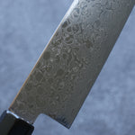 Misuzu AUS10 Damasco Terminado Migaki Santoku  180mm Mango de Magnolia - Japanny-SP