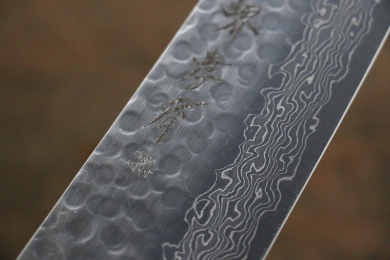 Sakai Takayuki AUS10 Damasco de 45 Capas Gyuto  210mm Mango de Shitan - Japanny-SP