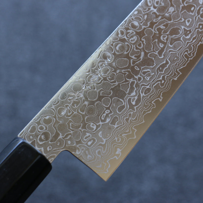 Misuzu AUS10 Damasco Terminado Migaki Gyuto  210mm Mango de Magnolia - Japanny-SP