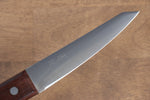 Seisuke Sanzoku Acero Japones Deshuesador Honesuki (Maru)  150mm Mango de Shitan - Japanny-SP