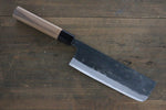 Sakai Takayuki Acero Azul No.2 Kurouchi Nakiri  170mm - Japanny-SP