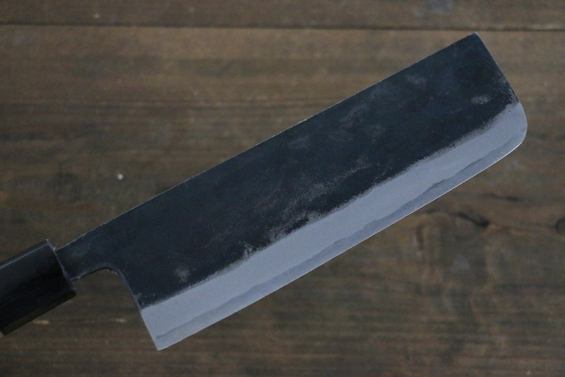 Sakai Takayuki Acero Azul No.2 Kurouchi Nakiri  170mm - Japanny-SP