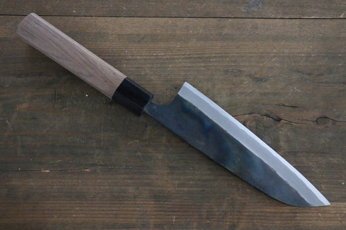 Sakai Takayuki Acero Azul No.2 Kurouchi Santoku  170mm - Japanny-SP