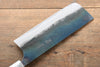 Masakage Masakage Mizu Blue Steel No.2 Black Finished Nakiri  170mm with American Cherry Handle - Japanny-SP