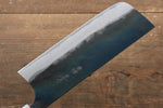 Masakage Masakage Mizu Blue Steel No.2 Black Finished Nakiri  170mm with American Cherry Handle - Japanny-SP