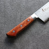 Sakai Takayuki VG5 Martillado Santoku  175mm Mango de Madera de Pakka Cafe - Japanny-SP