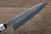 Fujiwara Teruyasu Acero Blanco No.1 Nashiji Petty-Utilitario  135mm Mango de Magnolia - Japanny-SP