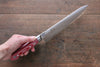 Sakai Takayuki Gran Chef Gran Chef Acero Sueco Gyuto 210mm Mango de Micarta Roja - Japanny-SP