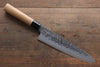 Seisuke Blue Steel No.2 Nashiji Gyuto, Santoku, Petty Japanese Chef Knives Set - Japanny-SP