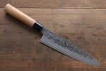 Seisuke Blue Steel No.2 Nashiji Gyuto, Santoku, Petty Japanese Chef Knives Set - Japanny-SP