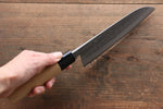 Seisuke Blue Steel No.2 Nashiji Gyuto, Santoku, Petty Japanese Chef Knives Set - Japanny-SP