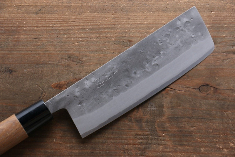Syosaku Japanese Chef Knife Aoko(Blue Steel)-No.2 Black Pakkawood Handle, Gyuto 8-Inch (200mm)