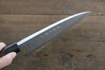 Hideo Kitaoka Acero Blanco No.2 Damasco Deba  180mm Mango de Shitan - Japanny-SP